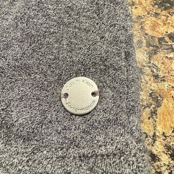 Calvin Klein Performance Womens Pullover Cowl Neck Athletic Gray Plus Size 1X DY - Picture 4 of 6